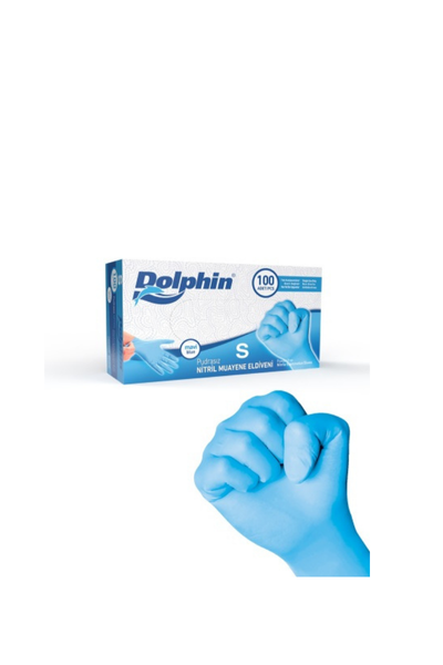DOLPHİN NİTRİL MUAYENE ELDİVENİ S M L