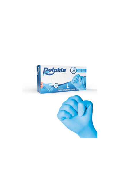 DOLPHİN NİTRİL MUAYENE ELDİVENİ S M L