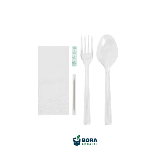 PLASTİK 5 Lİ SET 500 ADET